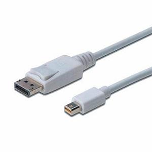Кабель мультимедійний Digitus miniDisplayPort to DisplayPort 2.0m (AK-340102-020-W)