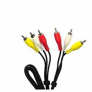 Кабель мультимедійний Atcom 3RCA to 3RCA 1.8m (10711) - Фото 1