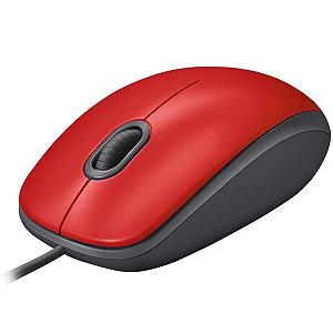 Мишка Logitech M110 Silent Red (910-005489) - Фото 1