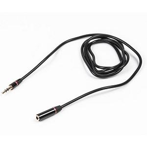 Кабель мультимедийный Viewcon Jack 3.5mm male to Jack 3.5mm female 1.0m (VA 111) - Фото 1