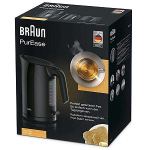 Электрочайники Braun WK 3100 BK (WK3100BK) mp.test-s.org.ua - Фото 1