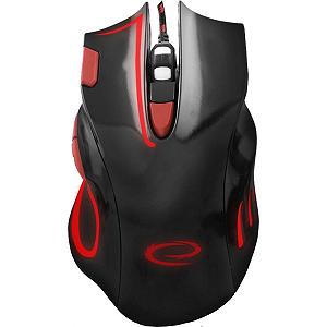 Мишка Esperanza MX401 Hawk black-red (EGM401KR) - Фото 1