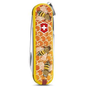 Мультитул Victorinox Сlassic "Honey Bee" (0.6223.L1702) mp.test-s.org.ua - Фото 1
