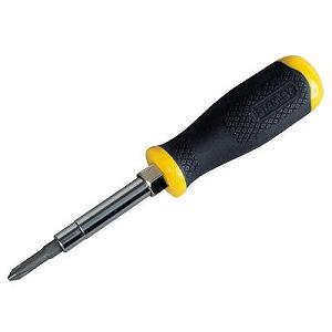 Викрутка Stanley 6 Way, с 3 двусторонними битами (0-68-012) mp.test-s.org.ua - Фото 1