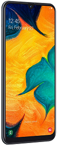 Смартфон Samsung Galaxy A30 4/64GB Black (SM-A305FZKOSEK) - Фото 1