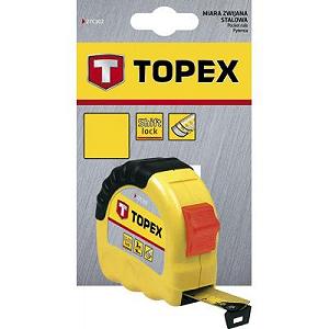 Рулетка Topex стальная лента 8 м x 25 мм (27C308) mp.test-s.org.ua - Фото 1