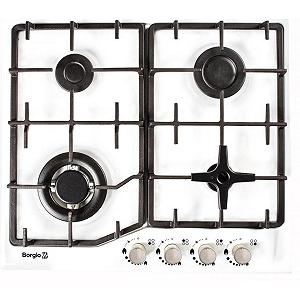 Варильна поверхня Borgio 6742-17 W (White Enamelled) (6742-17 W) - Фото 1