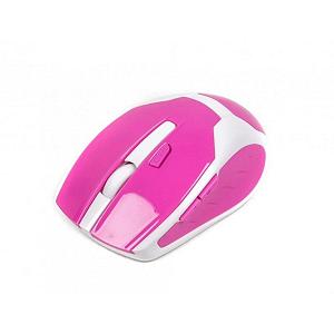 Компьютерная мышь Maxxter Mr-317-R Wireless Pink-White (Mr-317-R) - Фото 1