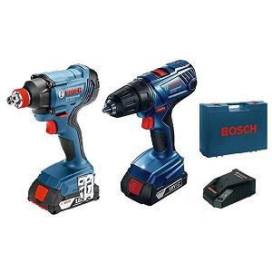 Набір інструментів Bosch аккумуляторных GDX180-LI+GSR 180-LI (0.601.9G5.222) - Фото 1