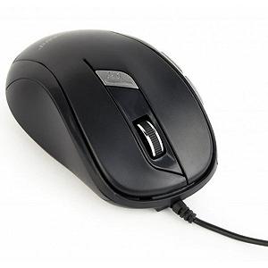 Мишка Gembird MUS-6B-01 Black USB (MUS-6B-01) - Фото 1