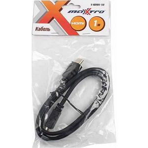 Кабель мультимедійний Maxxter HDMI to HDMI  1.0m (V-HDMI4-1M) mp.test-s.org.ua - Фото 1