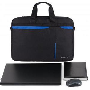 Сумки для ноутбуков Vinga 15.6" NB175BB blue-black (NB175BB) mp.test-s.org.ua - Фото 1