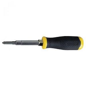 Викрутка Stanley 6 Way, с 3 двусторонними битами (0-68-012) - Фото 1