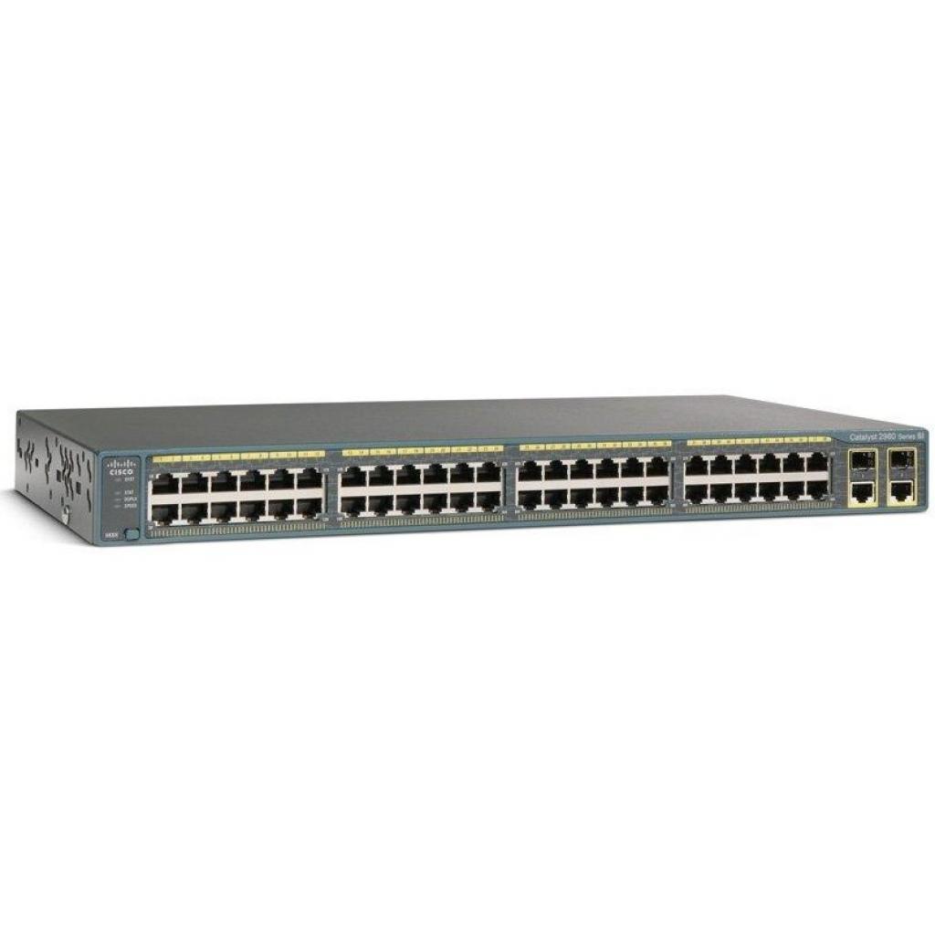 Комутатор Cisco WS-C2960+48TC-L (WS-C2960+48TC-L), фото №1
