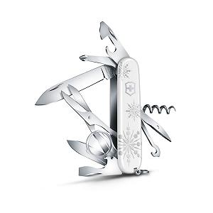 Мультитул Victorinox Swiss Army Explorer белый "Зима" (1.6703.77) mp.test-s.org.ua - Фото 1