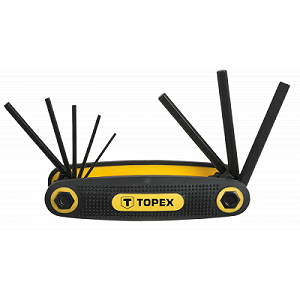 Набір інструментів Topex HEX 1.5-6 мм (35D958) - Фото 1