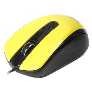 Компьютерная мышь Maxxter Mc-325-Y USB Yellow (Mc-325-Y) - Фото 1