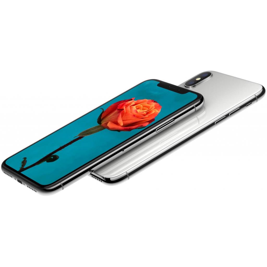Смартфон Apple iPhone X 256Gb Silver (MQAG2FS/A), фото №7