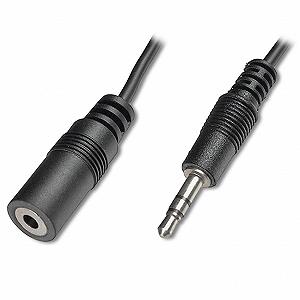 Кабель мультимедийный Digitus Jack 3.5mm male to Jack 3.5mm female 1.5m (AK-510200-015-S) - Фото 1