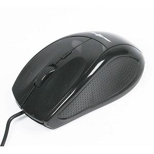 Мишка Maxxter Mc-201 Black USB (Mc-201) - Фото 1