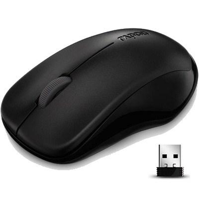 Мишка Rapoo 1620 Wireless Black (1620), фото №1