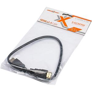 Кабель мультимедійний Maxxter HDMI to HDMI  0.5m (V-HDMI4-0.5M) mp.test-s.org.ua - Фото 1