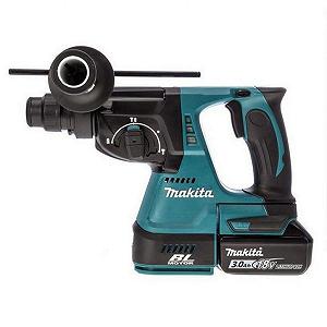 Перфораторы Makita SDS-PLUS LXT, 3Аг х 2шт, Makpac, 2,0Дж, 24мм (DHR242RFJ) mp.test-s.org.ua - Фото 1