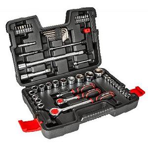 Наборы инструментов Top Tools сменных головок 1/4", 1/2" 53 ед. (38D530) - Фото 1