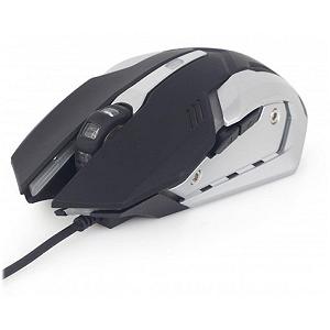 Мишка Gembird MUSG-07 USB Black/Grey (MUSG-07) - Фото 1