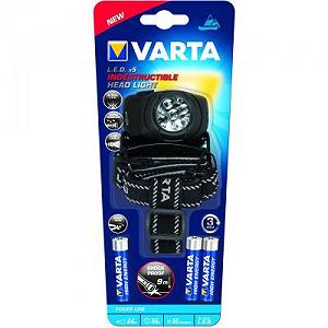 Ліхтар Varta Indestructible Head Light LED*5 3*AAA (17730101421) - Фото 1
