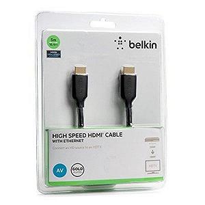 Кабель мультимедийный Belkin HDMI to HDMI  5.0m (F3Y021bt5M) mp.test-s.org.ua - Фото 1