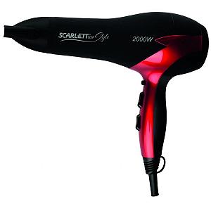 Фены Scarlett SC HD 70I47 black-red (SC-HD70I47black-red)
