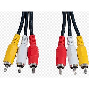Кабель мультимедийный Atcom 3RCA to 3RCA 3.0m, 7.5m (13275) - Фото 1