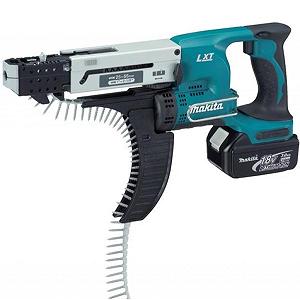 Шуруповерты Makita магазинный с автоматической подачей + кейс (DFR550RFE) - Фото 1
