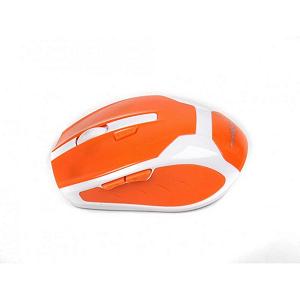 Компьютерная мышь Maxxter Mr-317-O Wireless White/Orange (Mr-317-O) mp.test-s.org.ua - Фото 1
