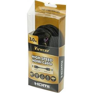 Кабель мультимедийный Viewcon HDMI to HDMI  3.0m (VC-HDMI-510-3m) mp.test-s.org.ua - Фото 1
