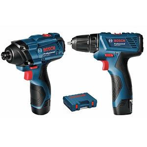 Шурупокрут BOSCH PT аккумуляторных (гайковерт GDR120-LI + шуруповёрт G (0.601.9F0.002) - Фото 1