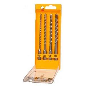 Буры DeWALT SDS-Plus EXTREME2 набор  5.5,7,8,10x160 (DT9702)