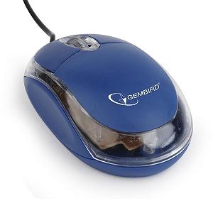 Мишка Gembird MUS-U-01-BT USB Blue (MUS-U-01-BT) - Фото 1