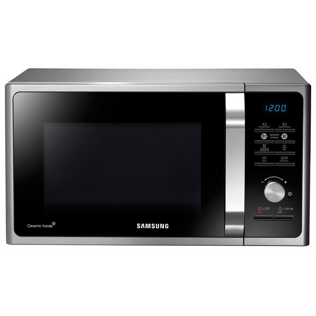 Мікрохвильова піч Samsung MS23F302TAS/UA (MS23F302TAS/BW), фото №1