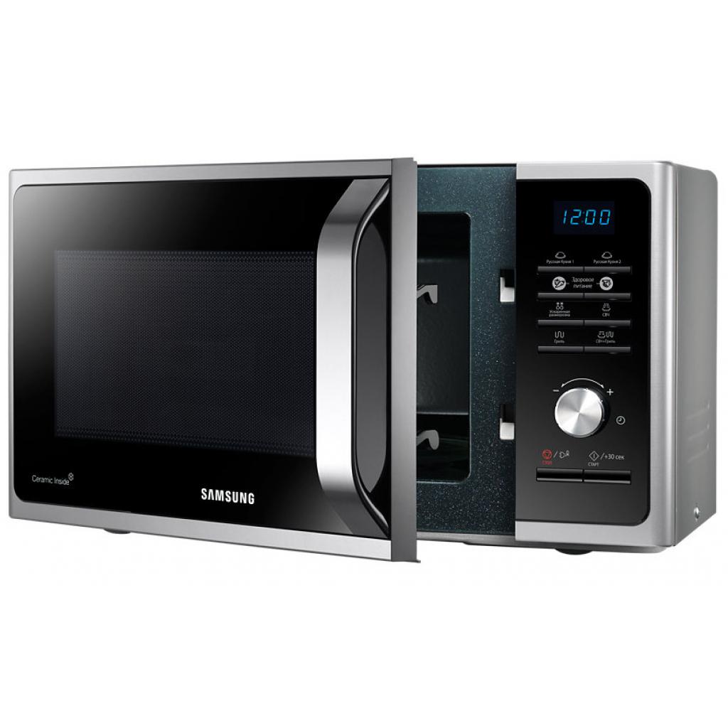 Мікрохвильова піч Samsung MS23F302TAS/UA (MS23F302TAS/BW), фото №3