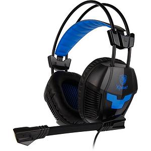 Навушники Sades Xpower Black/Blue (SA706-B-BL) - Фото 1
