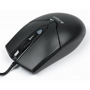 Мишка A4Tech N-302 USB Black (N-302) - Фото 1