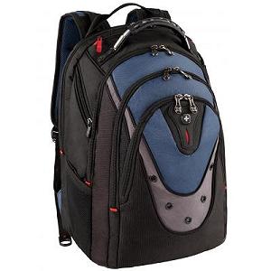 Рюкзак для ноутбуку Wenger 17" Ibex black-blue 600638 (600638) - Фото 1