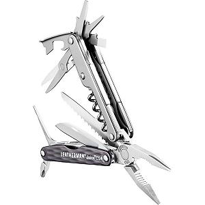 Мультитул Leatherman Juice CS4- GRANITE GRAY с кожаным чехлом (831987) mp.test-s.org.ua - Фото 1