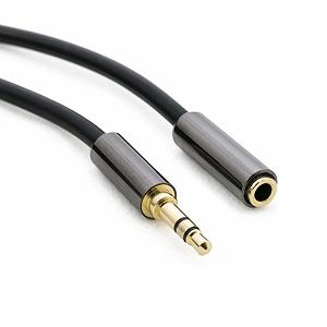 Кабель мультимедійний EXTRADIGITAL Jack 3.5mm male/Jack 3.5mm female 5.0m (KBA1642) - Фото 1