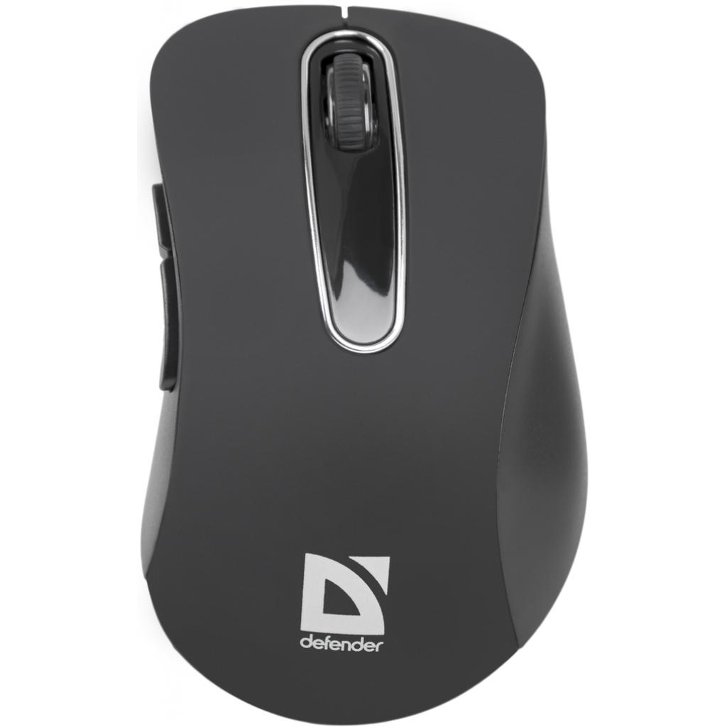 Мишка Defender Datum MM-075 Black (52075), фото №2