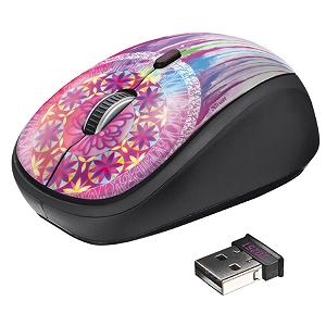 Компьютерная мышь Trust Yvi Wireless Mouse dream catcher (20252) - Фото 1
