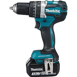 Шуруповерты Makita дрель-шуруповерт с ударом LXT, 18В, 3Аг х 2шт, DC1 (DHP484RFE) - Фото 1