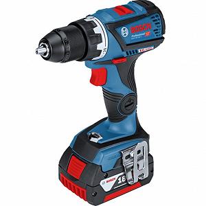 Шуруповерты BOSCH PT GSR 18V-60 C, аккумуляторный 2x5Ah L-boxx (0.601.9G1.100) - Фото 1